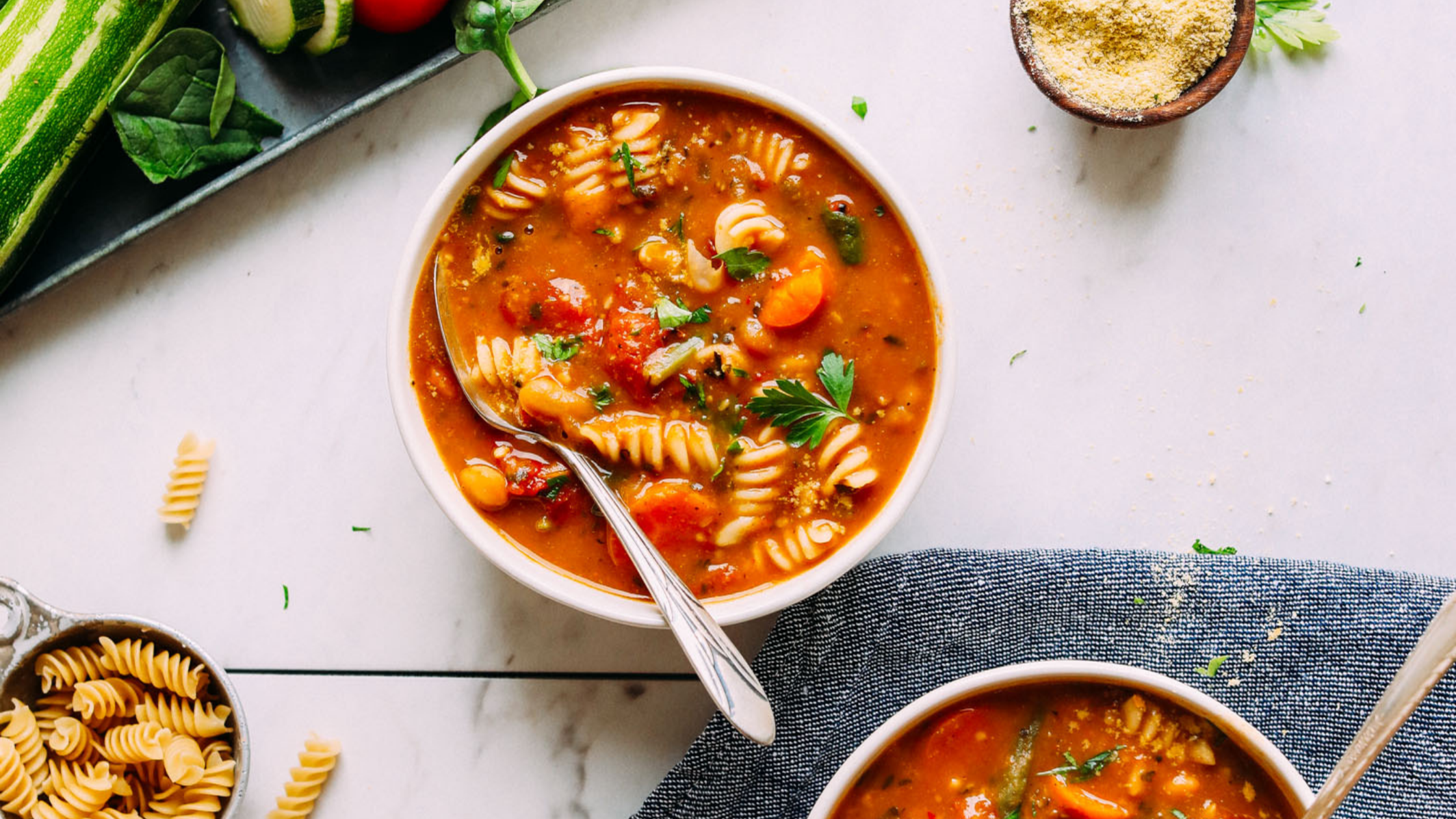 Vegan Minestrone Soup