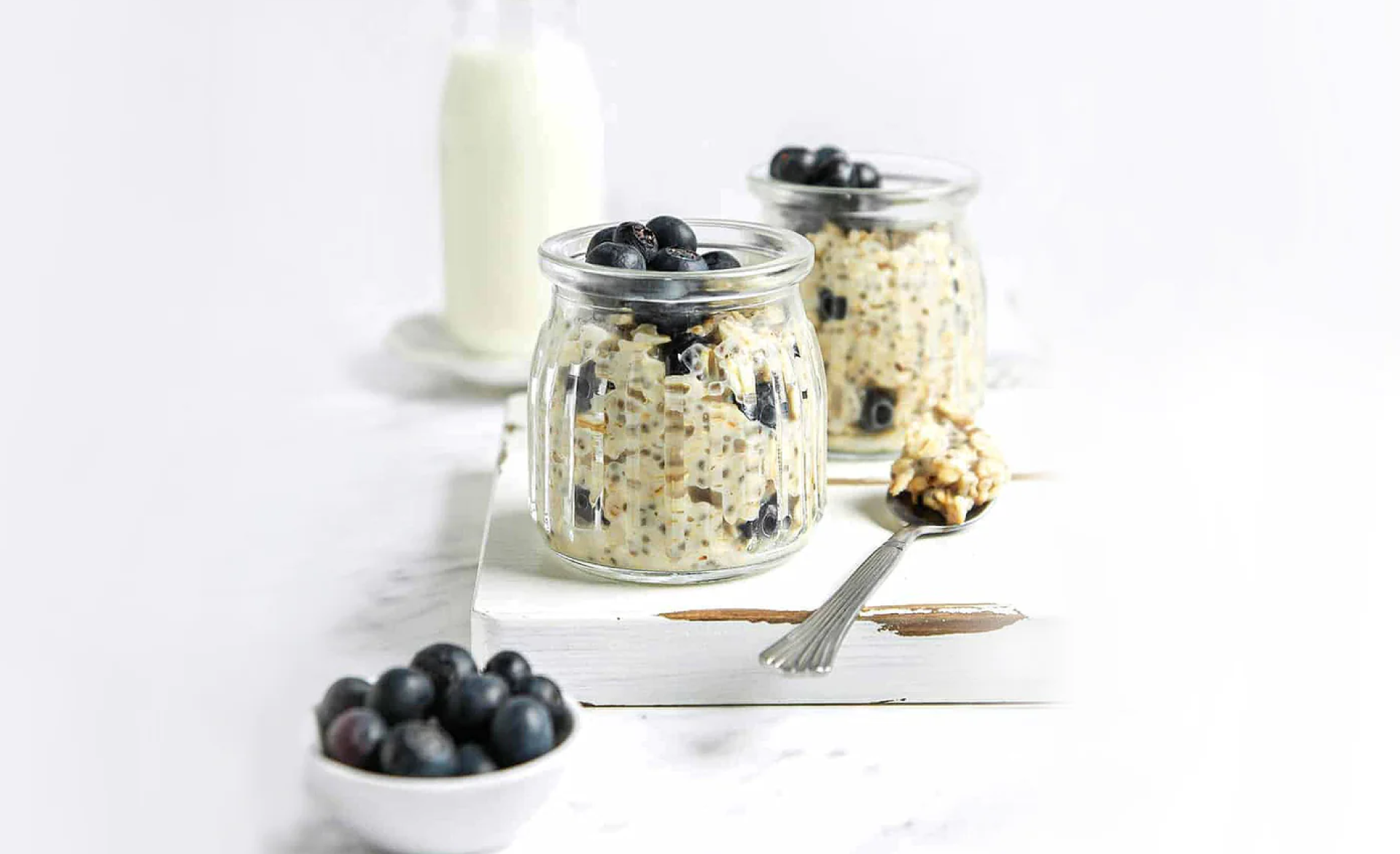 Overnight Blueberry Oats