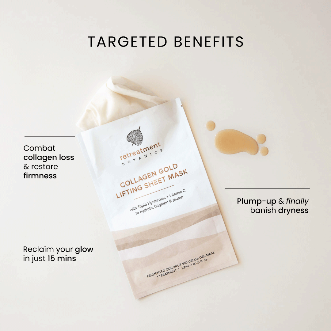 Collagen Gold Lifting Sheet Mask | Sample Sachet