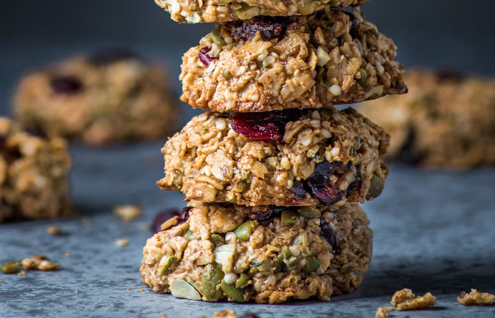 Healthy Vegan Breakfast Cookies