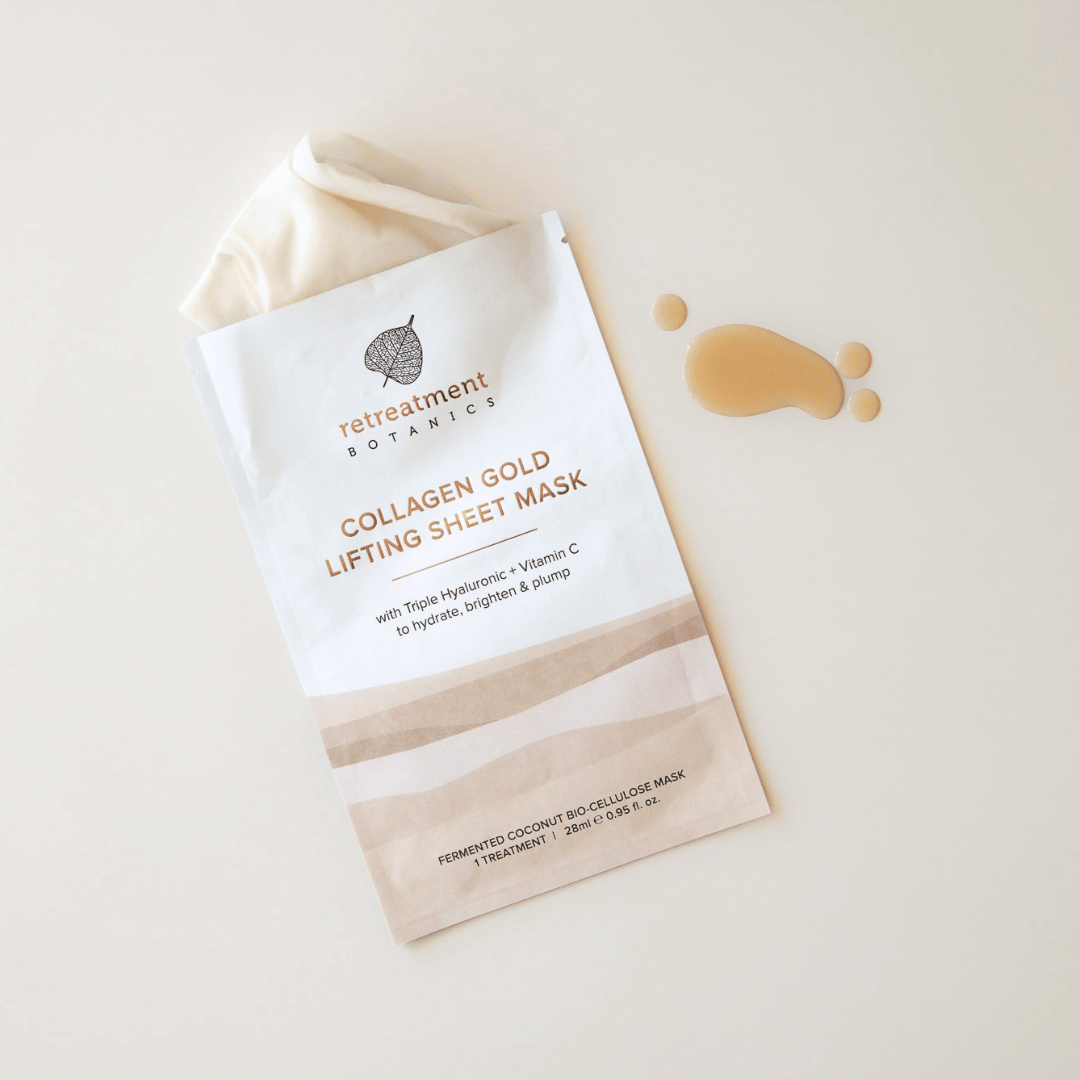Collagen Gold Lifting Sheet Mask | 4-Pack